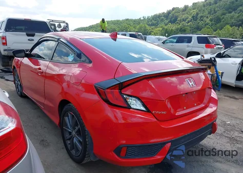 2019 Honda Civic Ex z USA, uszkodzony, nr VIN 2HGFC3B38KH357260